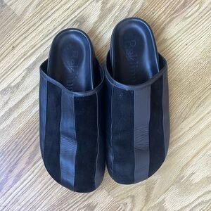 Beklina Gubi mules in black - size 10